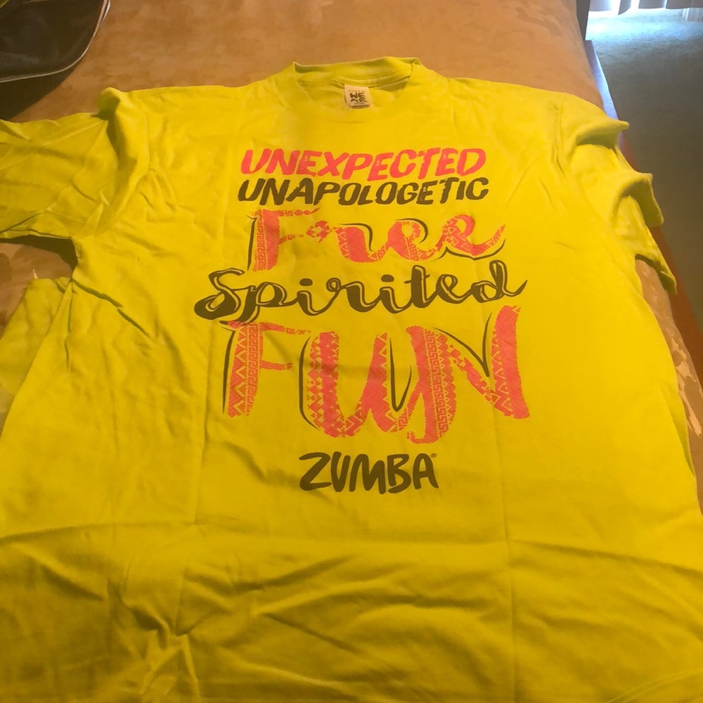 Zumba one size fits most t shirt